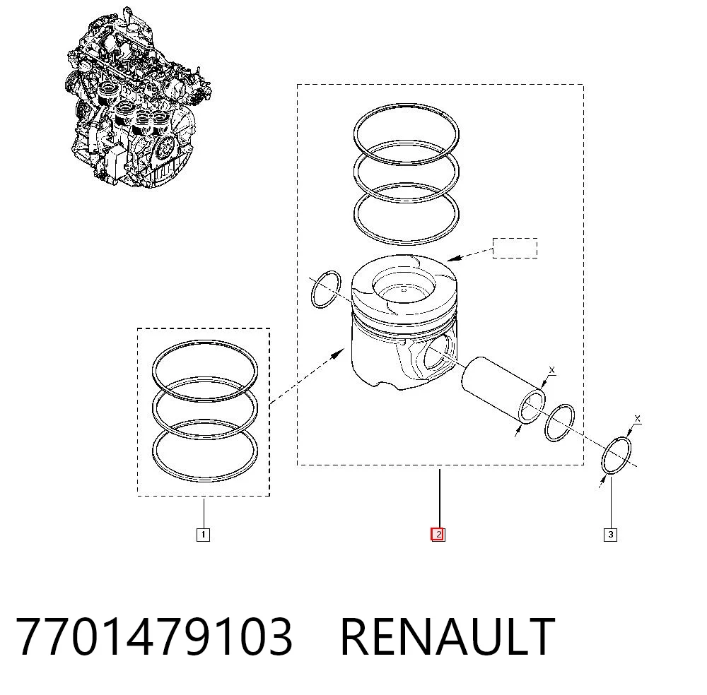 7701479103 Renault (RVI)