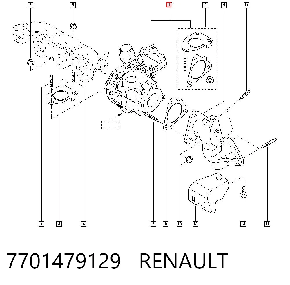 Турбонаддув на Renault Megane III KZ0, KZ1