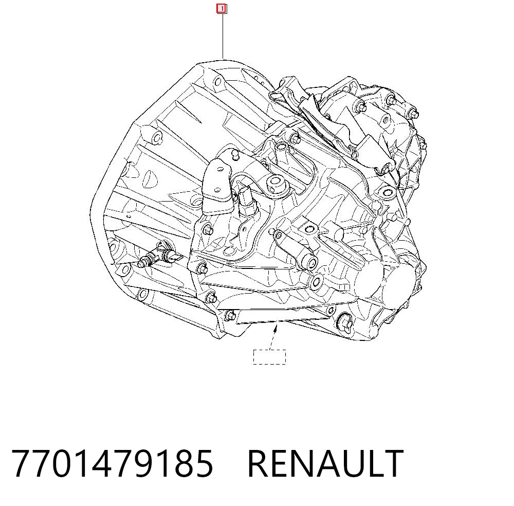 КПП в сборе на Renault Laguna III BT0, BT1