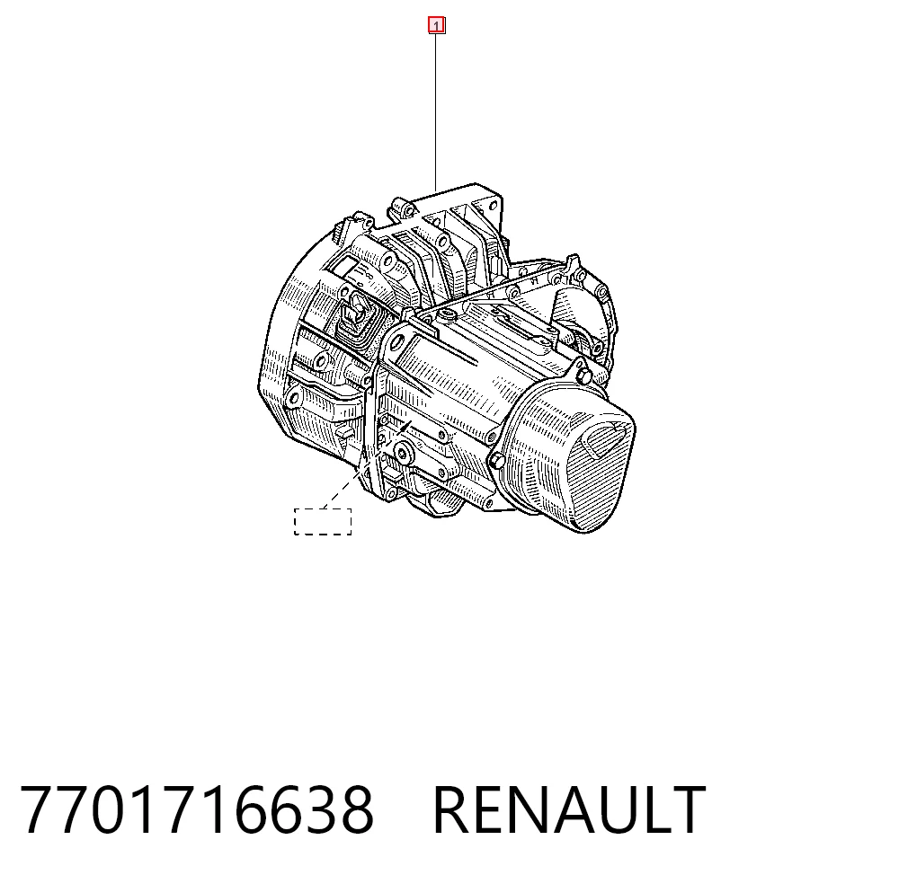 Коробка переключения передач Renault Clio II хэтчбек (BB, CB) (1998 - 2010) цена, от 147.38 USD