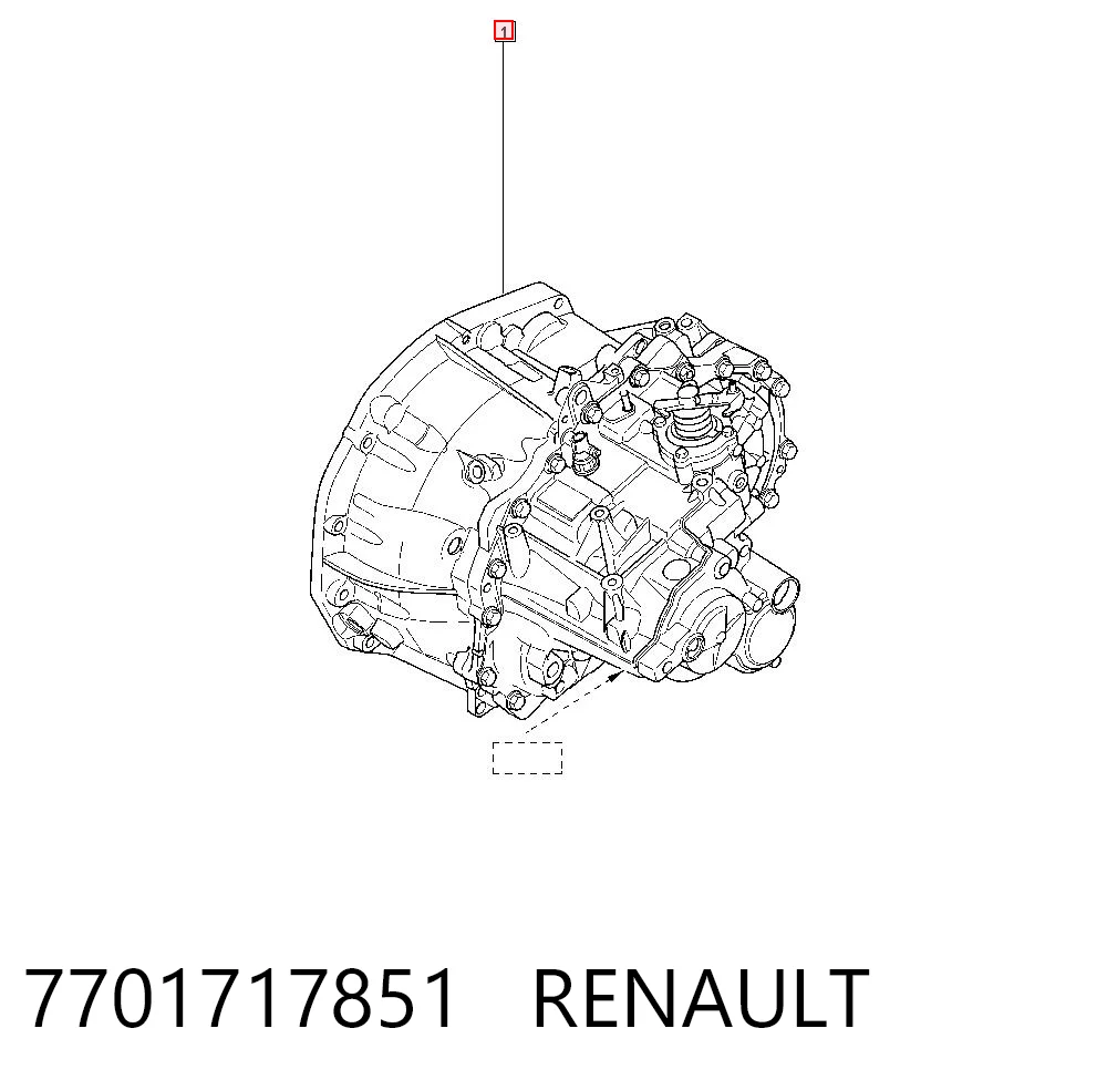 Коробка переключения передач Renault Megane II седан (LM0, LM1) (2003 - 2012) цена, от 98.82 USD