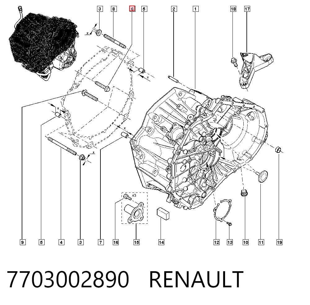 7703002890 Renault (RVI)