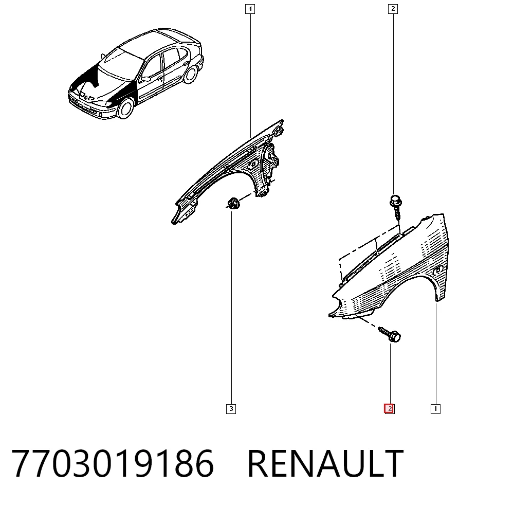 7703019186 Renault (RVI)