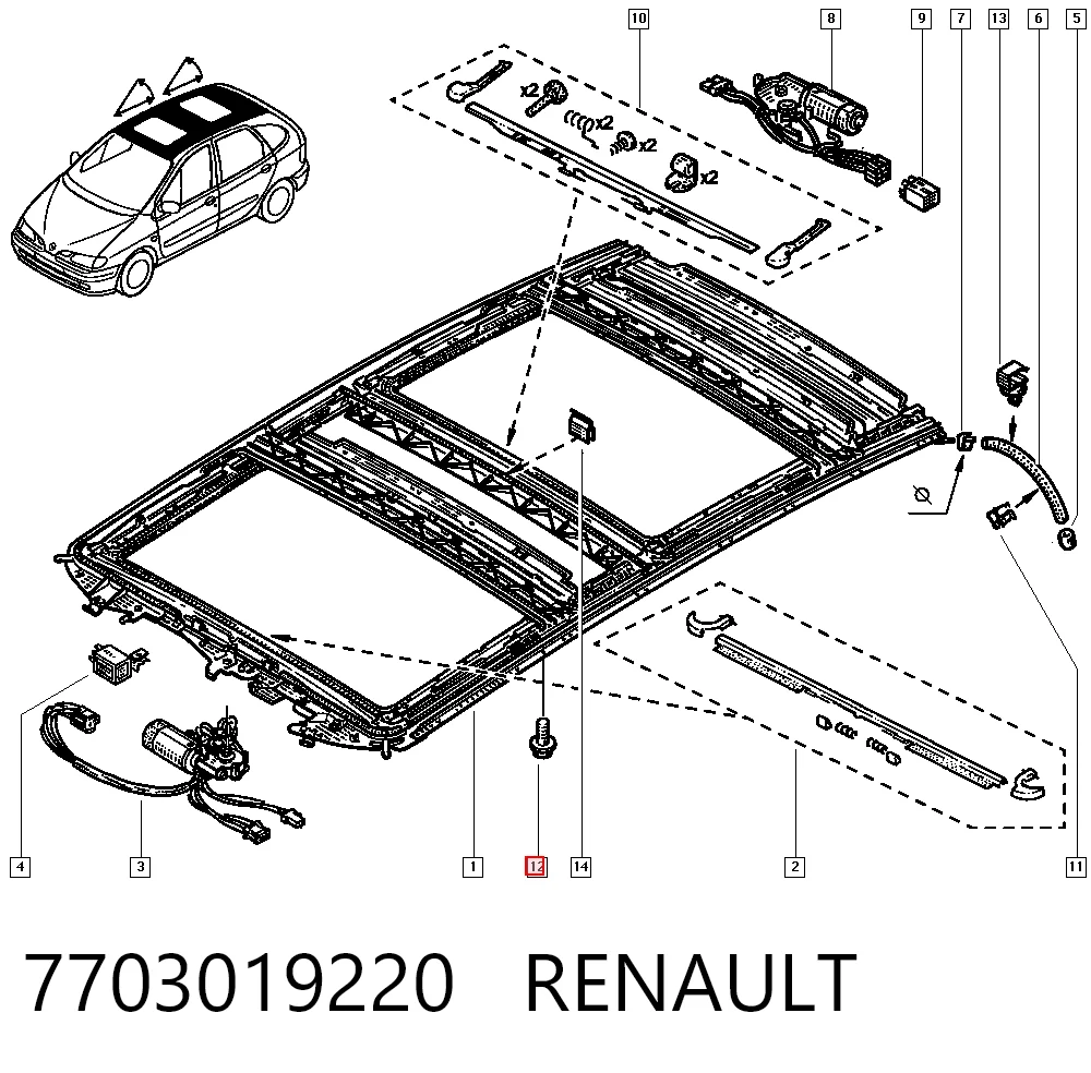 7703019220 Renault (RVI)