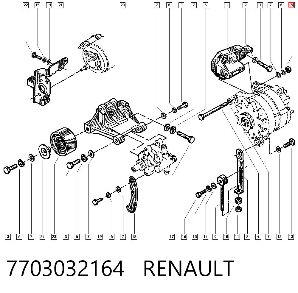 7703032164 Renault (RVI)