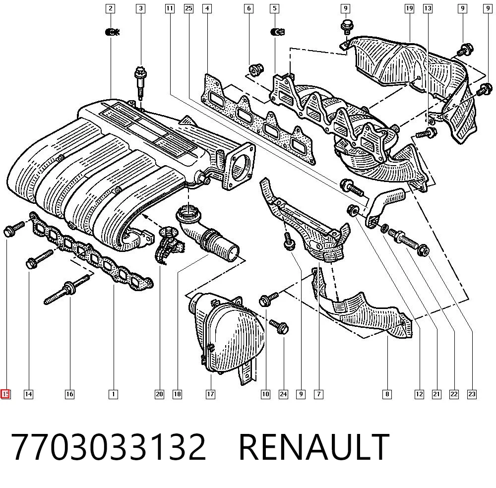 7703033132 Renault (RVI)