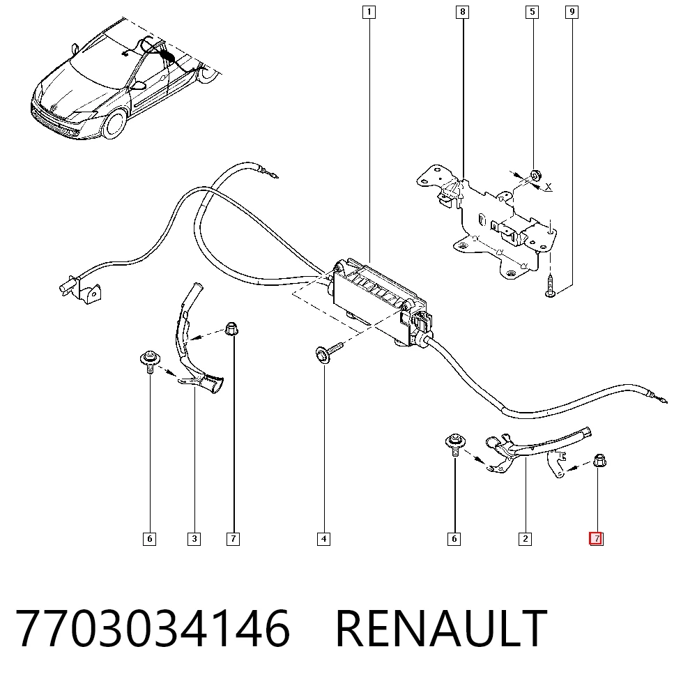 7703034146 Renault (RVI)