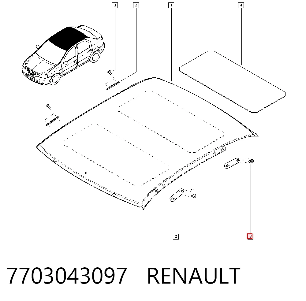 7703043097 Renault (RVI)