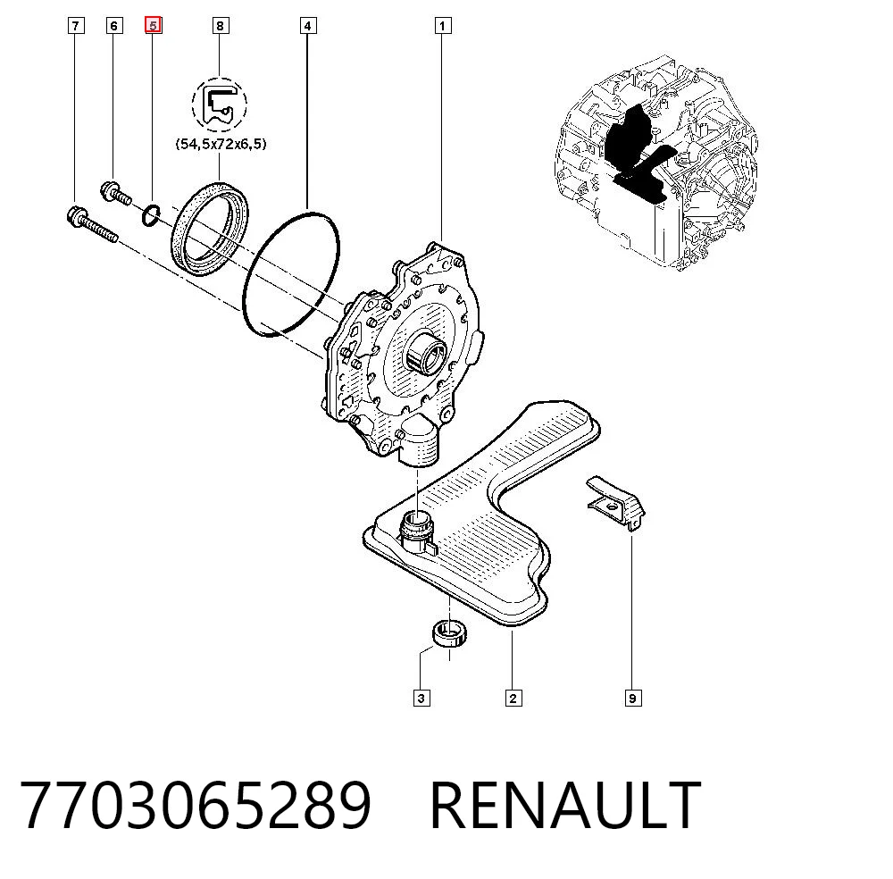 7703065289 Renault (RVI)