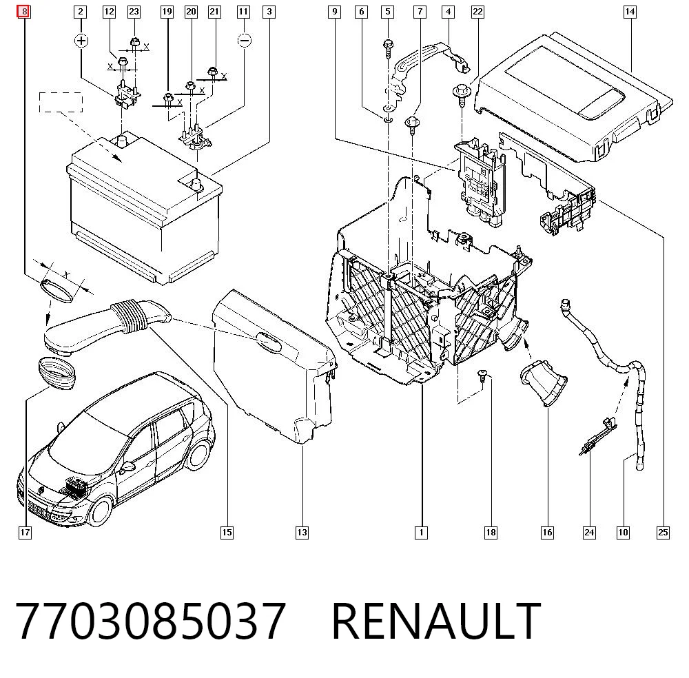 7703085037 Renault (RVI)