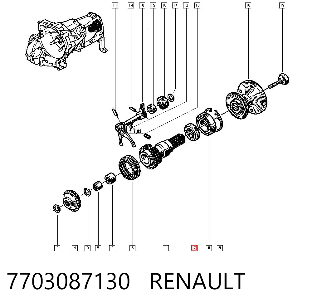 7703087130 Renault (RVI)