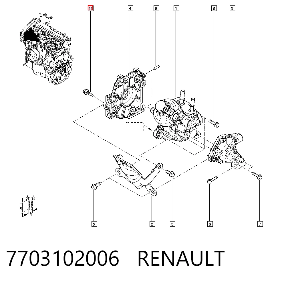 7703102006 Renault (RVI)