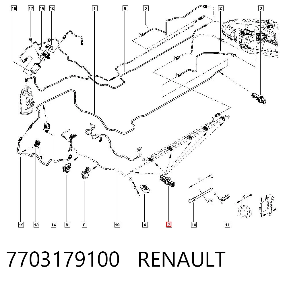 7703179100 Renault (RVI)