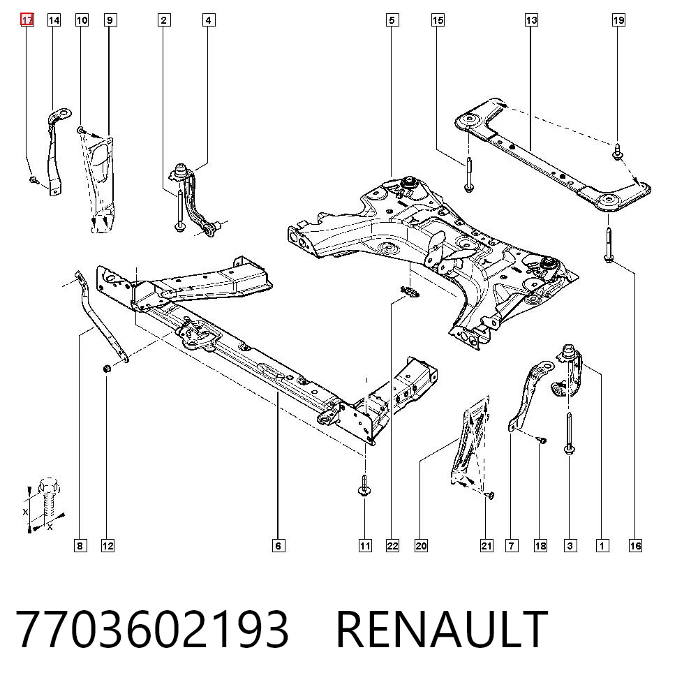7703602193 Renault (RVI)