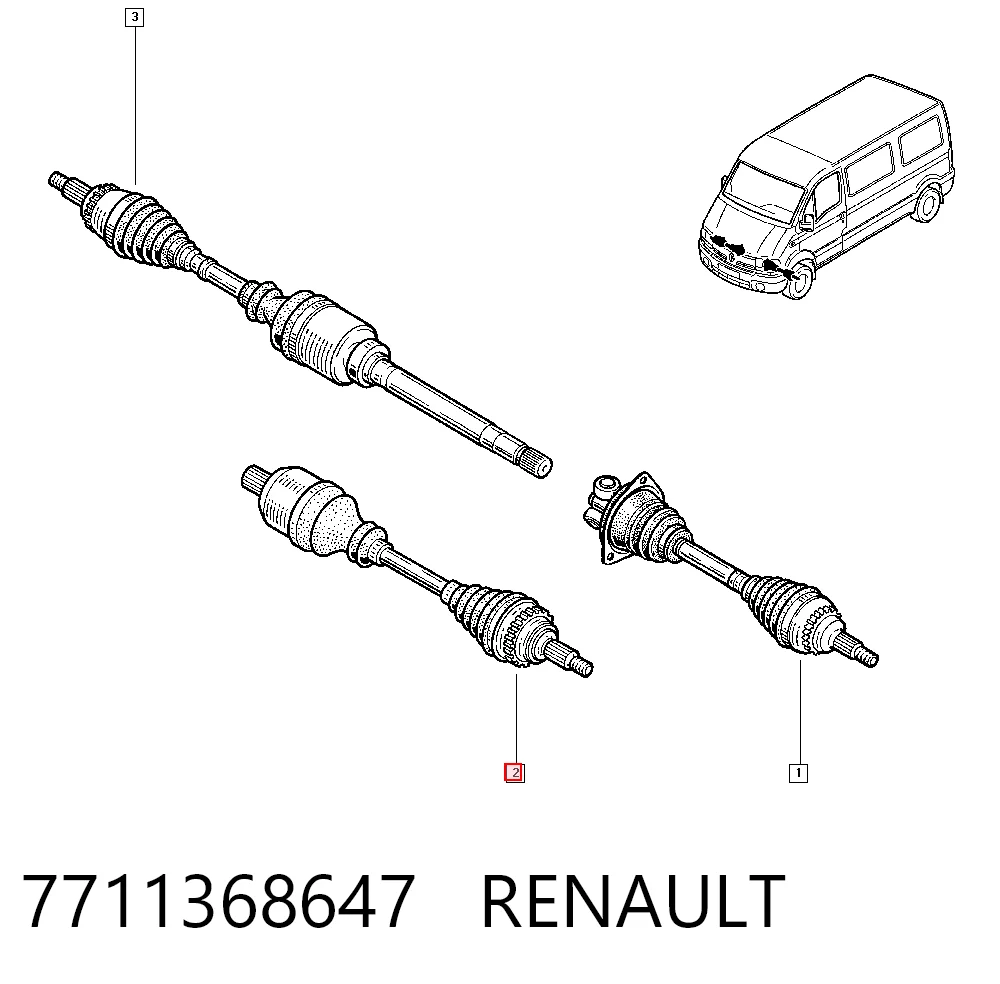 Левая полуось Maxgear 491050
