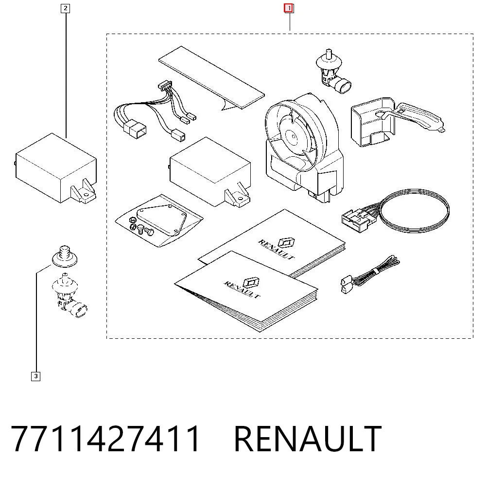 7711427411 Renault (RVI)