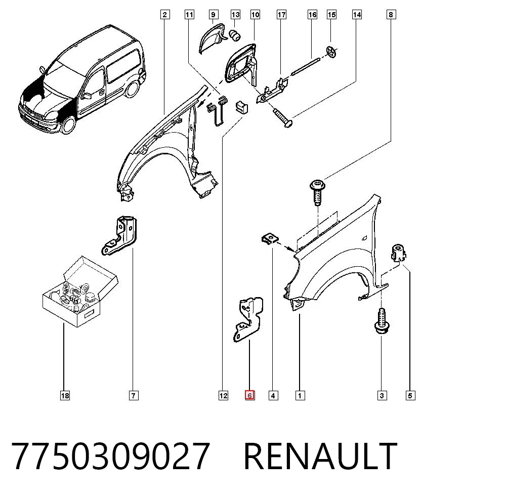 7750309027 Renault (RVI)