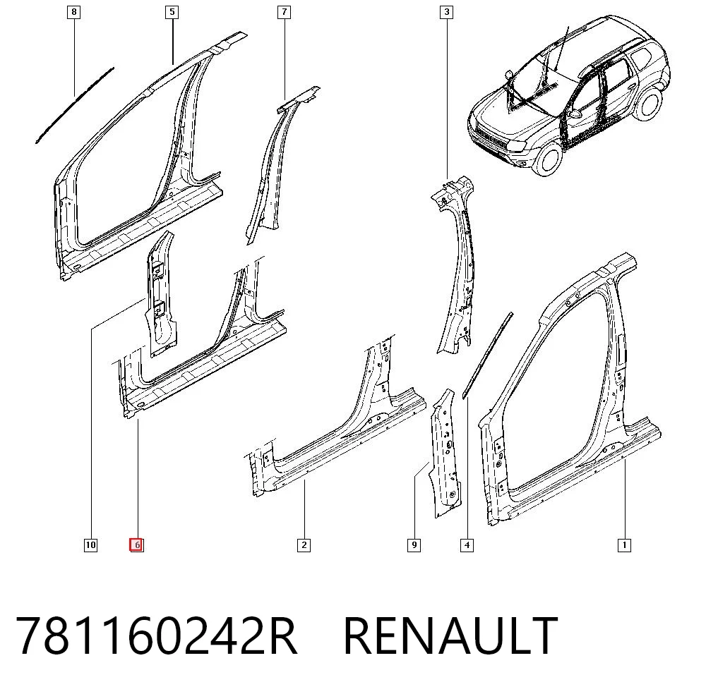 781160242R Renault (RVI)