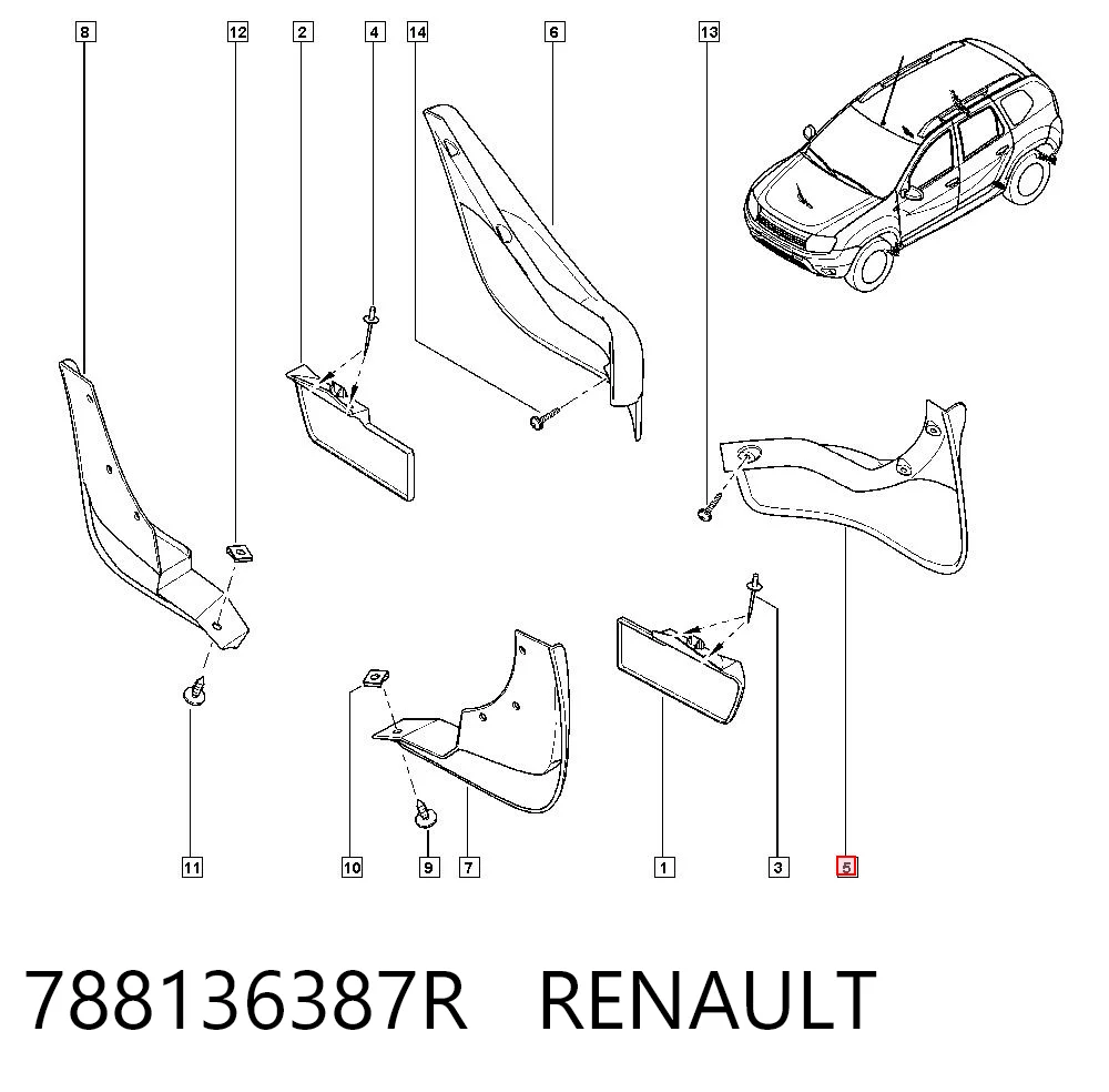 788136387R Renault (RVI)
