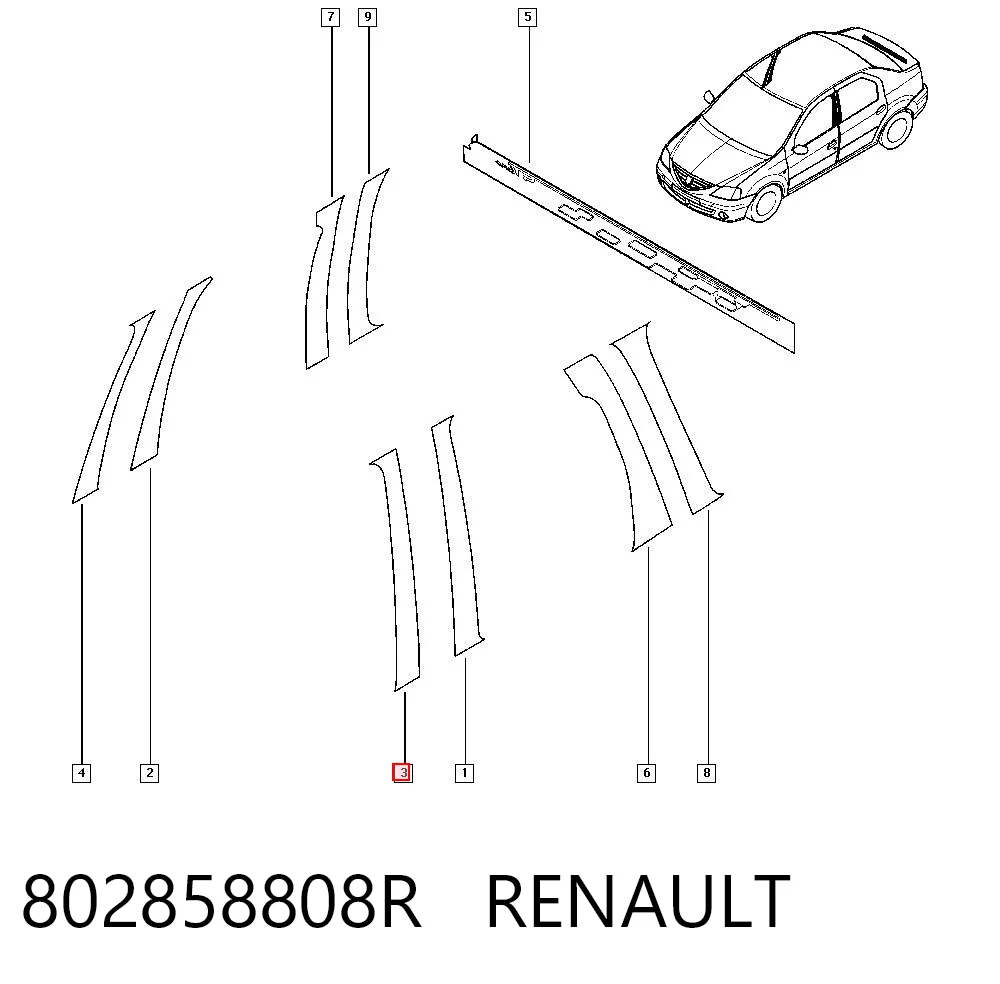 802858808R Renault (RVI)