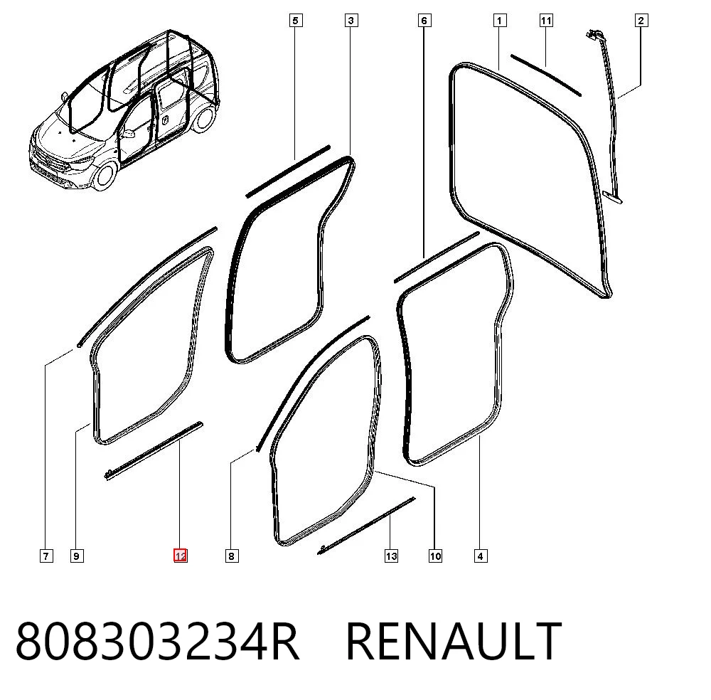 808303234R Renault (RVI)