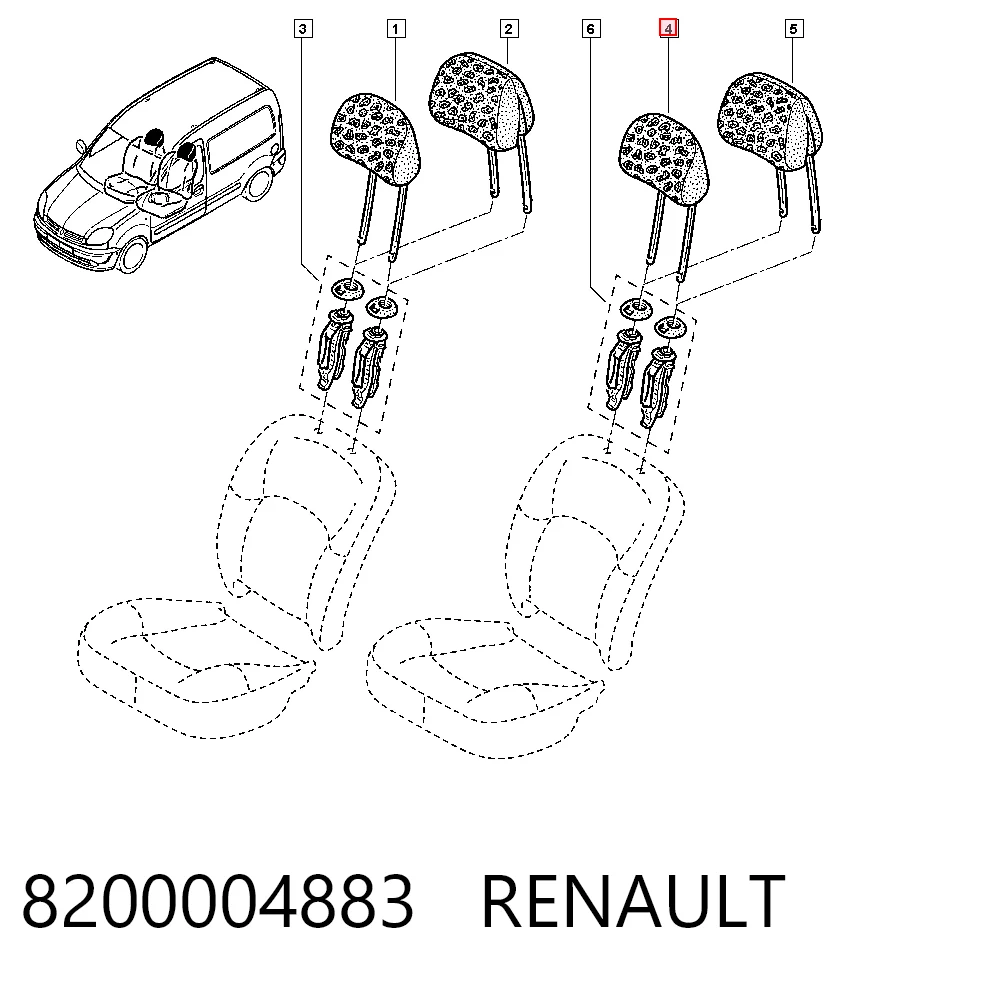 8200004883 Renault (RVI) Клапан рециркуляции отработавших газов EGR