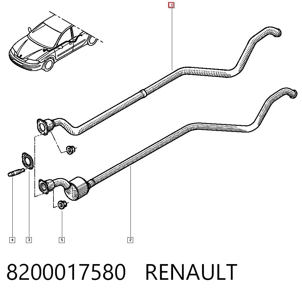 Центральная часть глушителя FP5601G22 Polmostrow