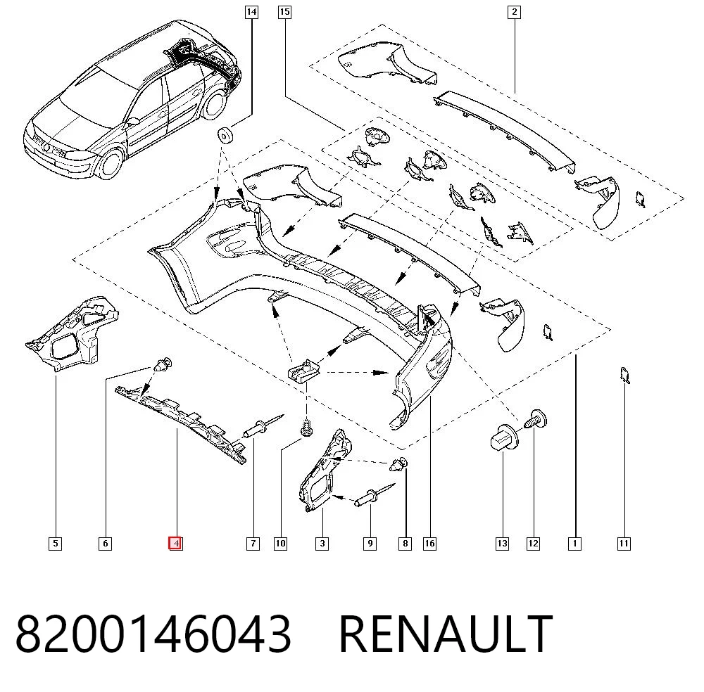 8200146043 Renault (RVI)