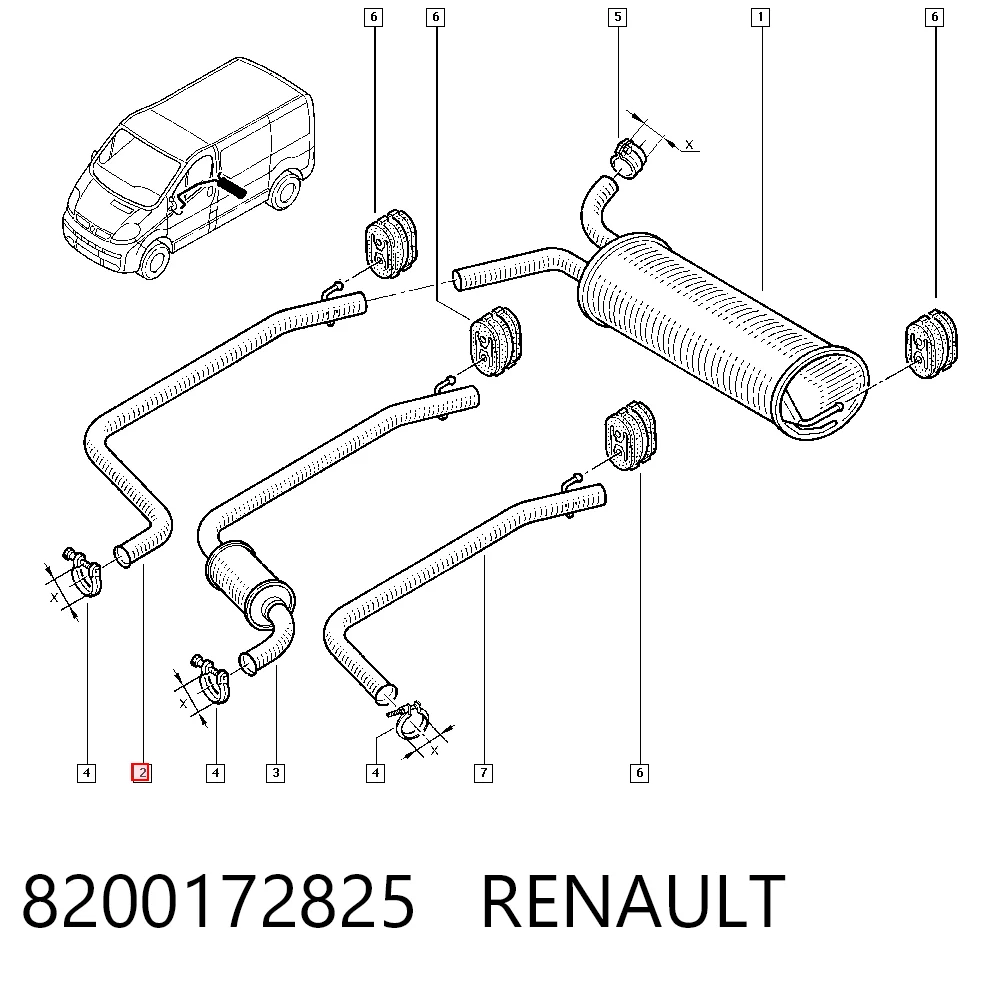 Купить FP6062G22 Polmostrow Выхлоп центральный
