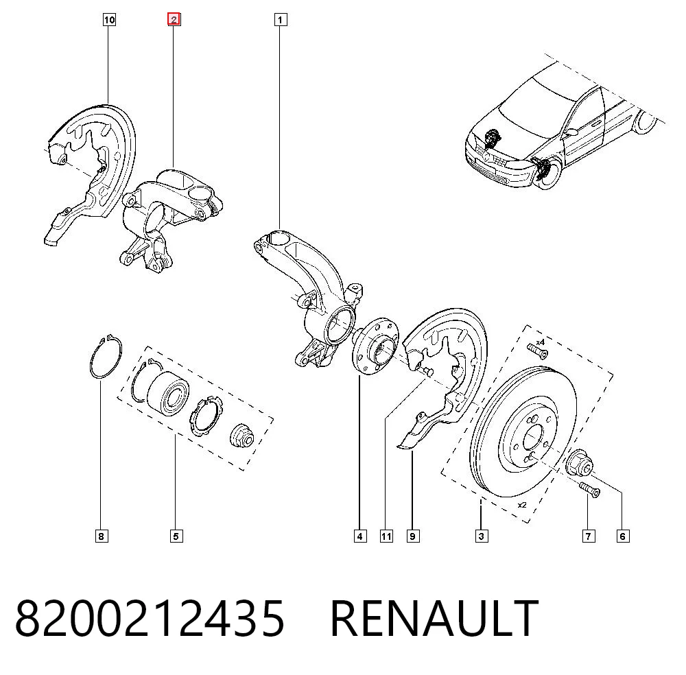 8200212435 Renault (RVI)
