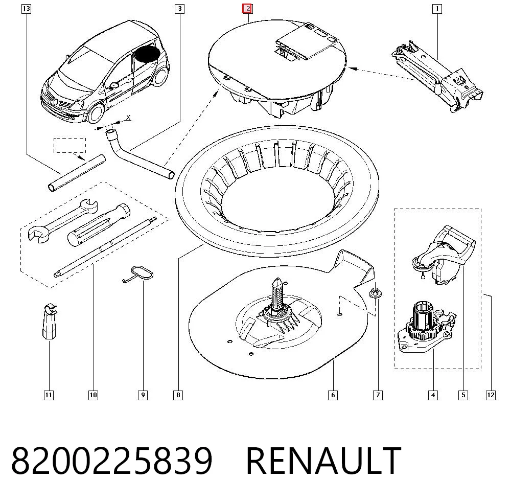 8200225839 Renault (RVI)