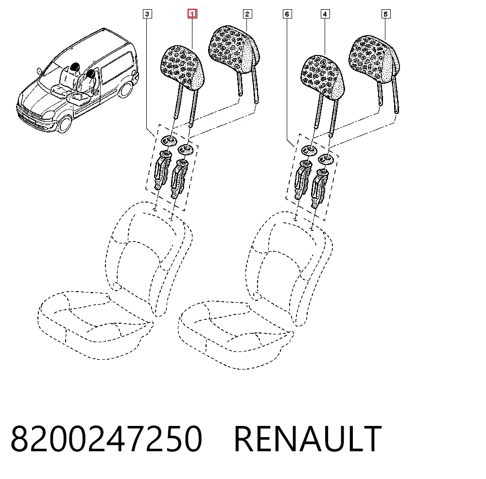 8200247250 Renault (RVI) Клапан рециркуляции отработавших газов EGR