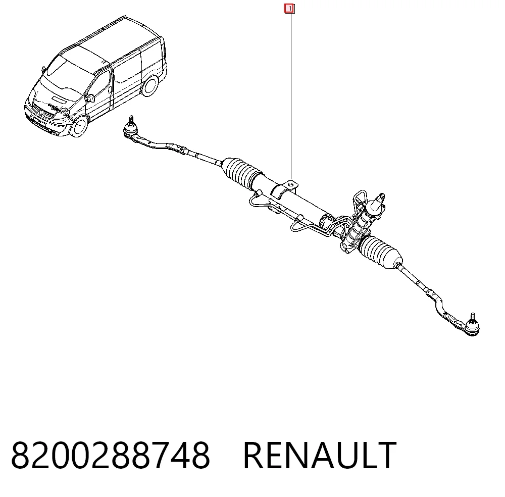 8200288748 Renault (RVI) Управление рулевое в сборе