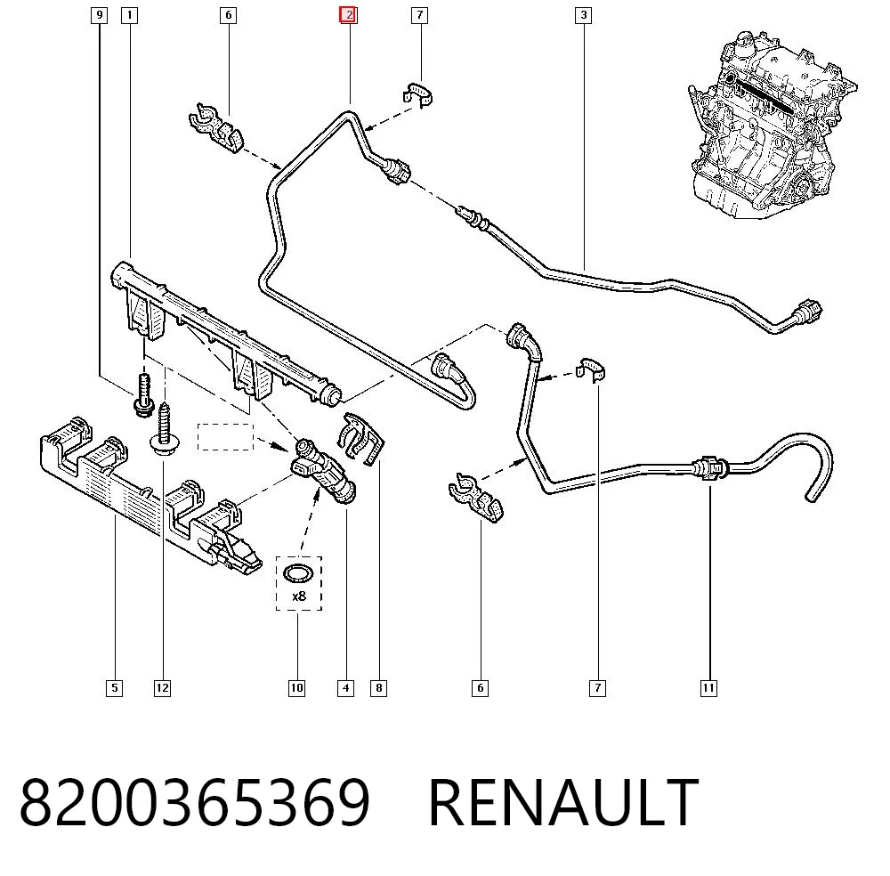 8200365369 Renault (RVI)