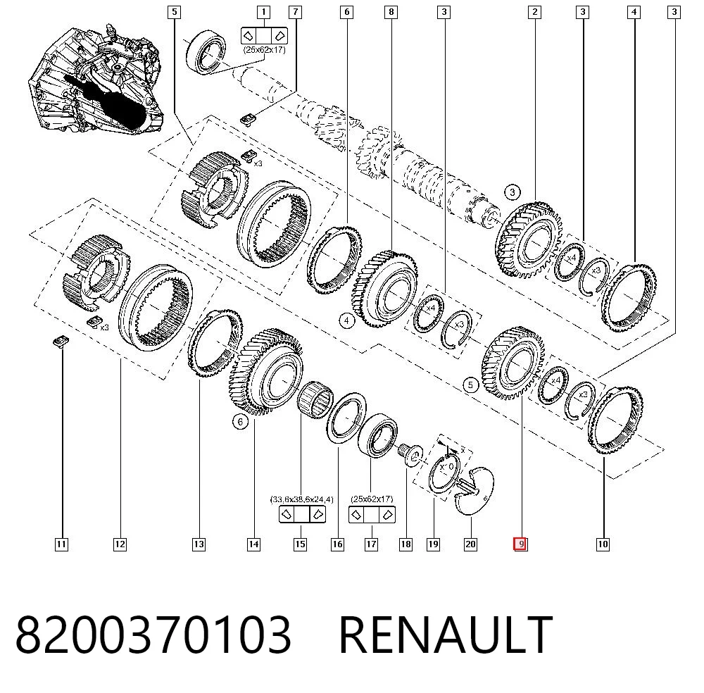 8200370103 Renault (RVI)