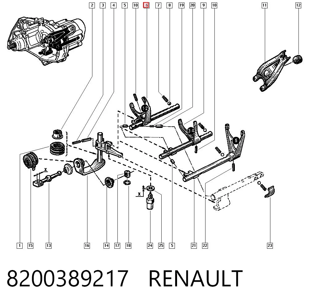 8200389217 Renault (RVI)