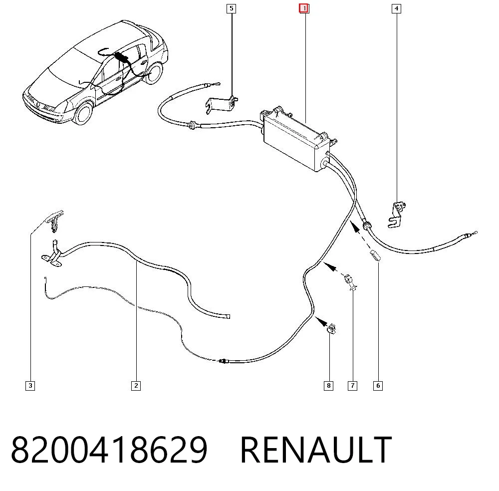 8200418629 Renault (RVI)