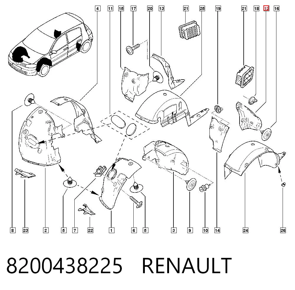 8200438225 Renault (RVI)