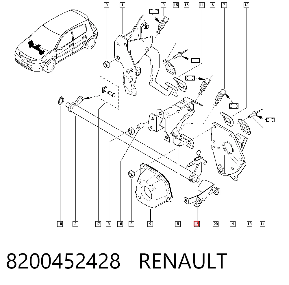 8200452428 Renault (RVI)