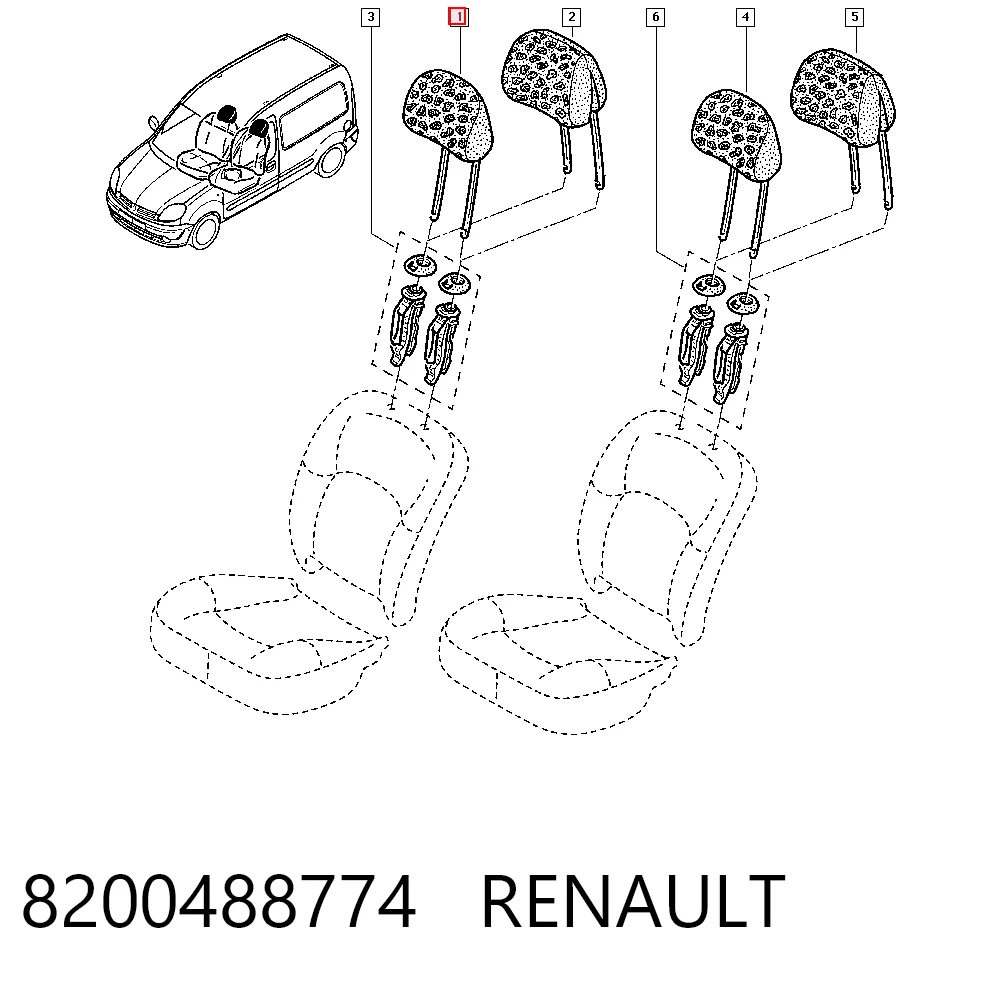 8200488774 Renault (RVI) Клапан рециркуляции отработавших газов EGR