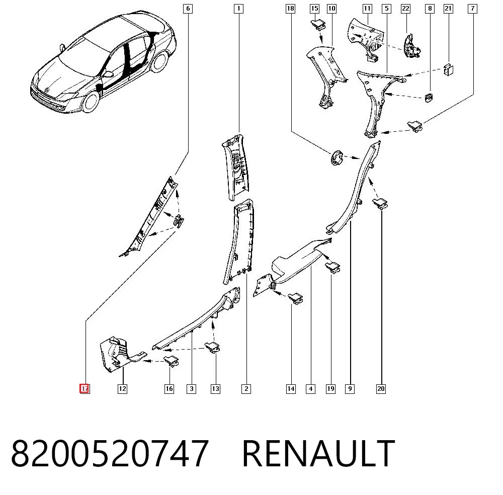 8200520747 Renault (RVI)