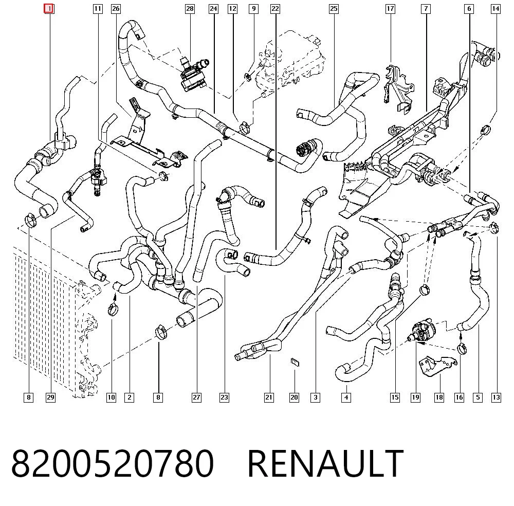 8200520780 Renault (RVI)