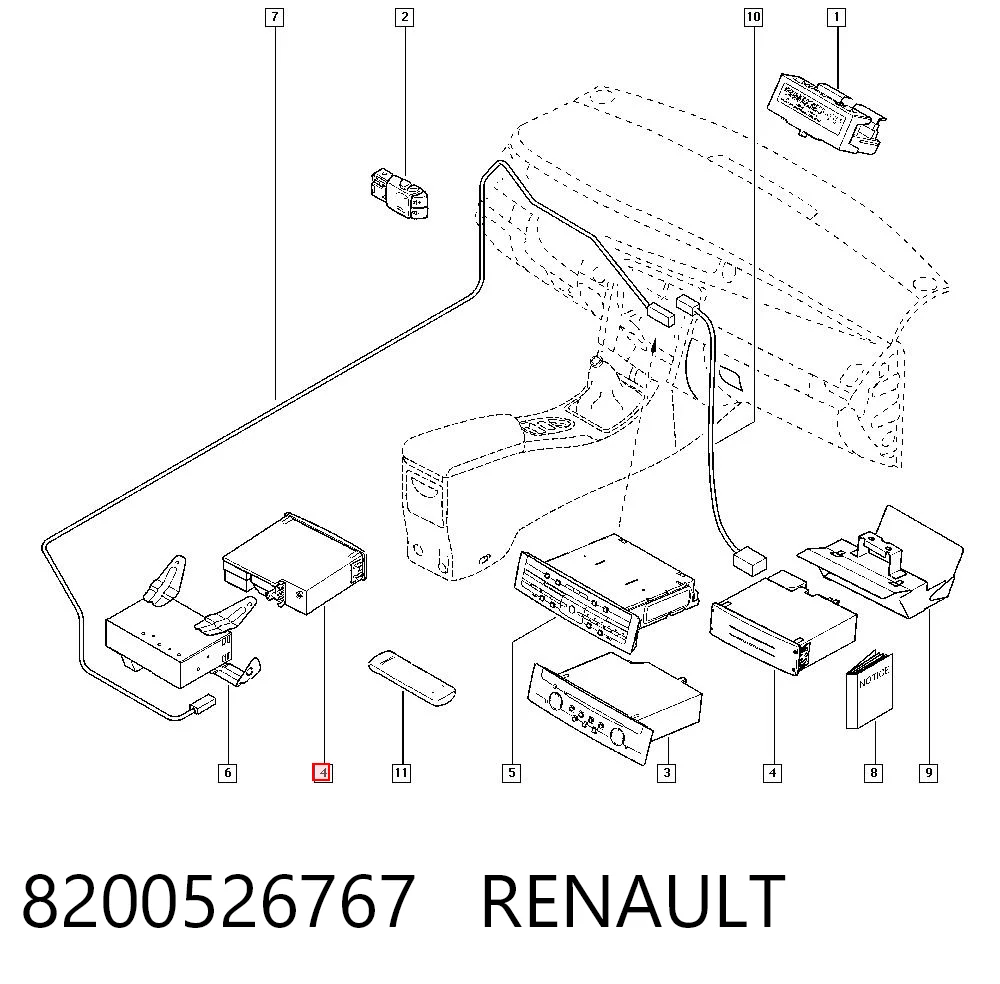 8200526767 Renault (RVI)