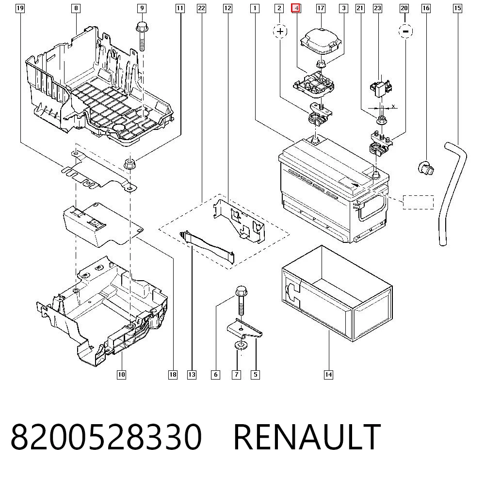 Блок предохранителей Renault Espace 4 JK0