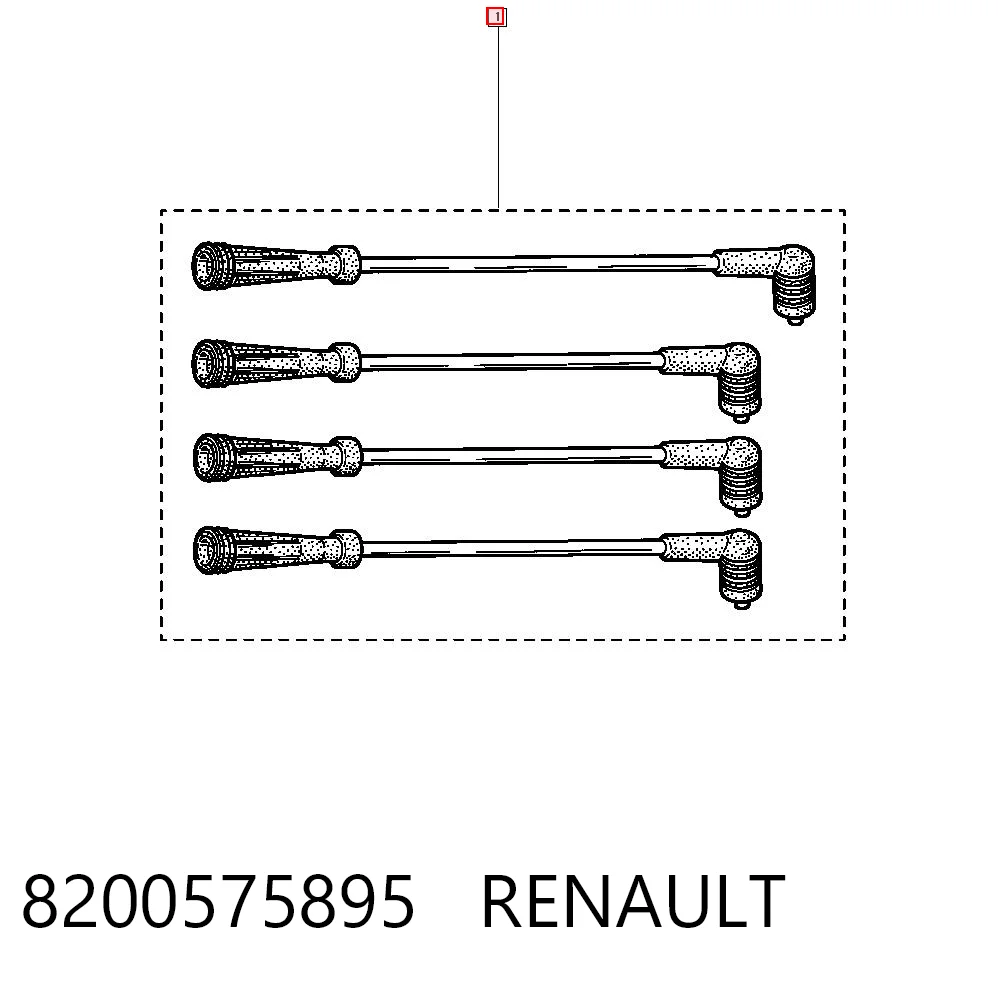 8200575895 Renault (RVI) Провода высоковольтные