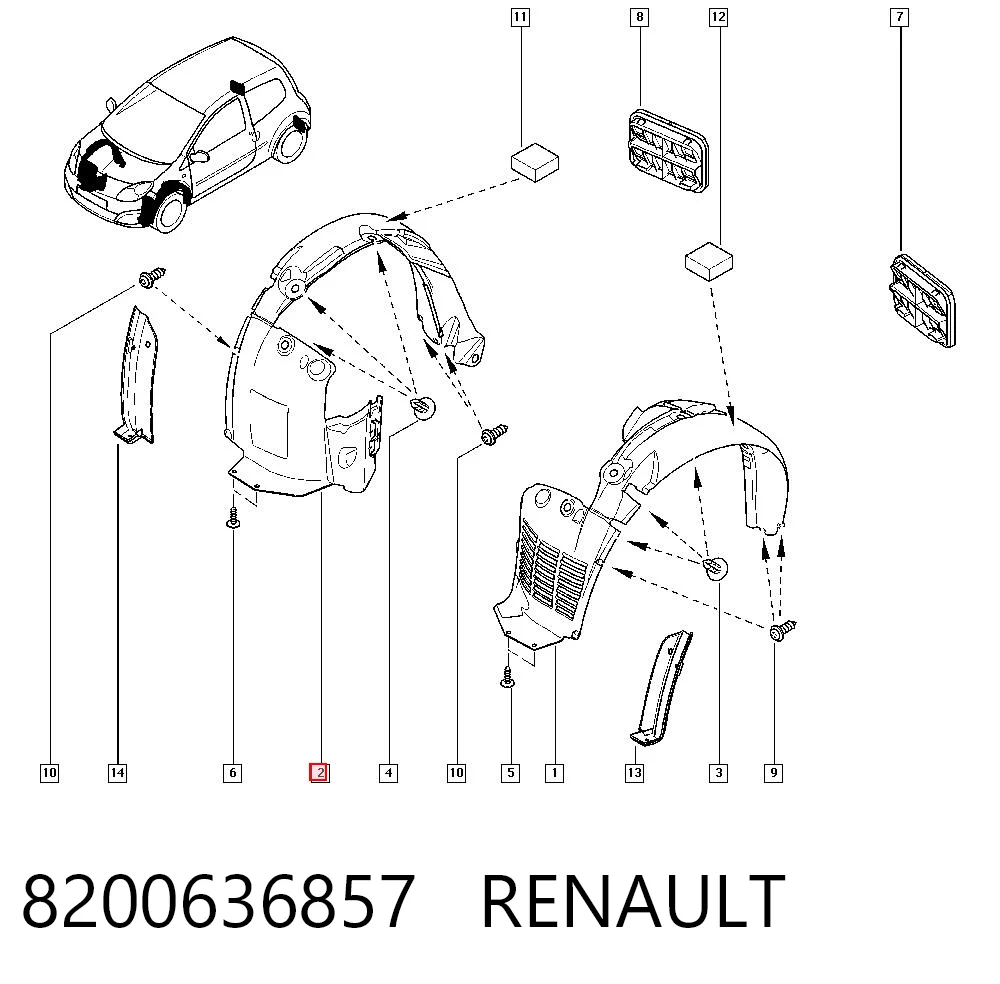 8200636857 Renault (RVI)