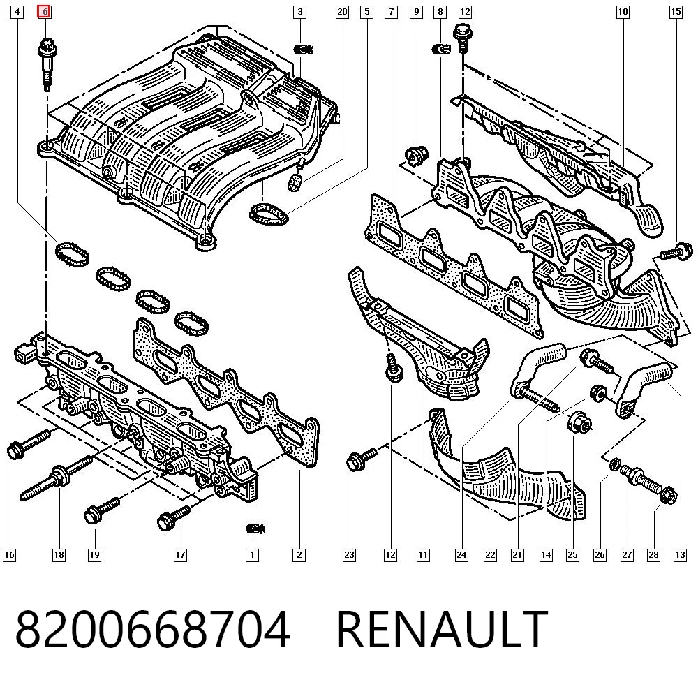 8200668704 Renault (RVI)