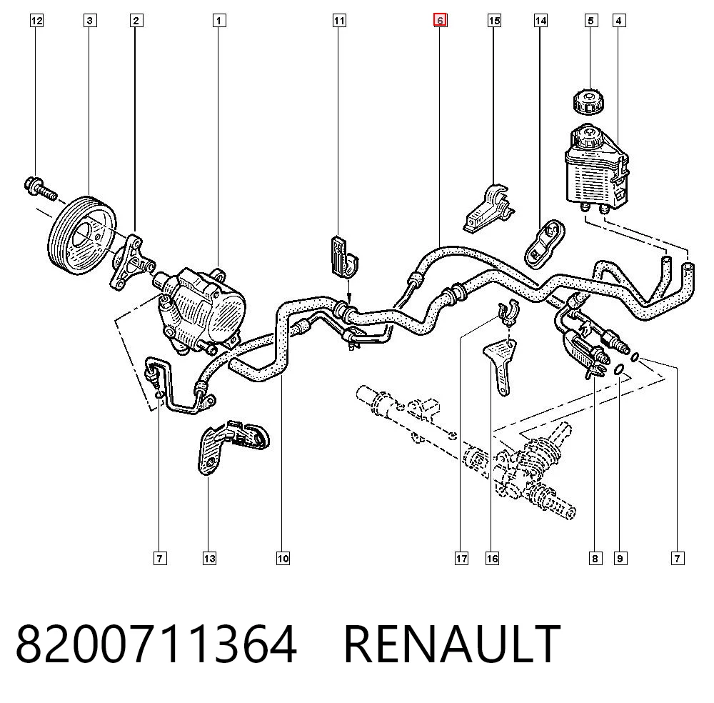 8200711364 Renault (RVI)