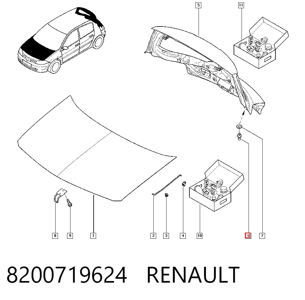 8200719624 Renault (RVI)