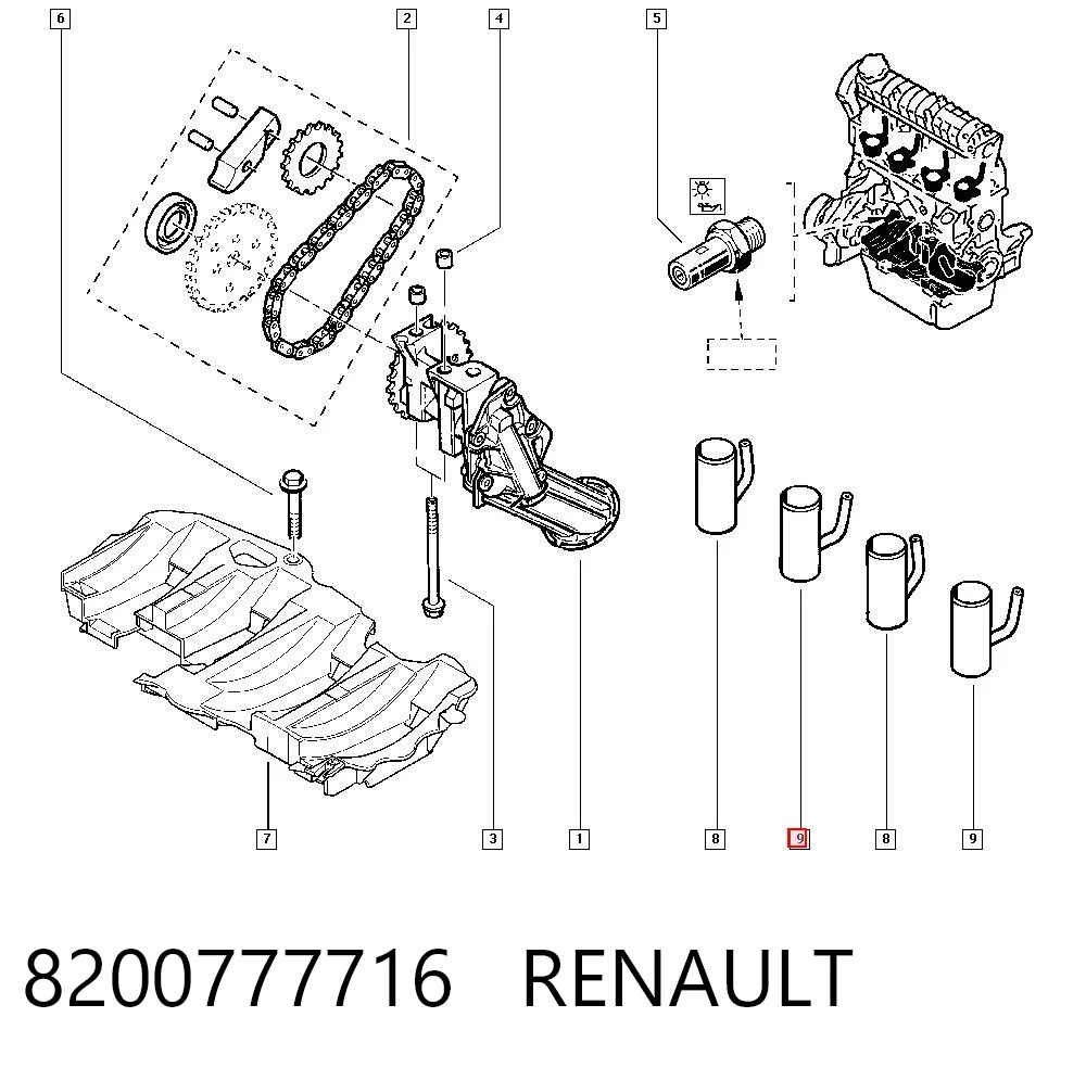 8200777716 Renault (RVI)